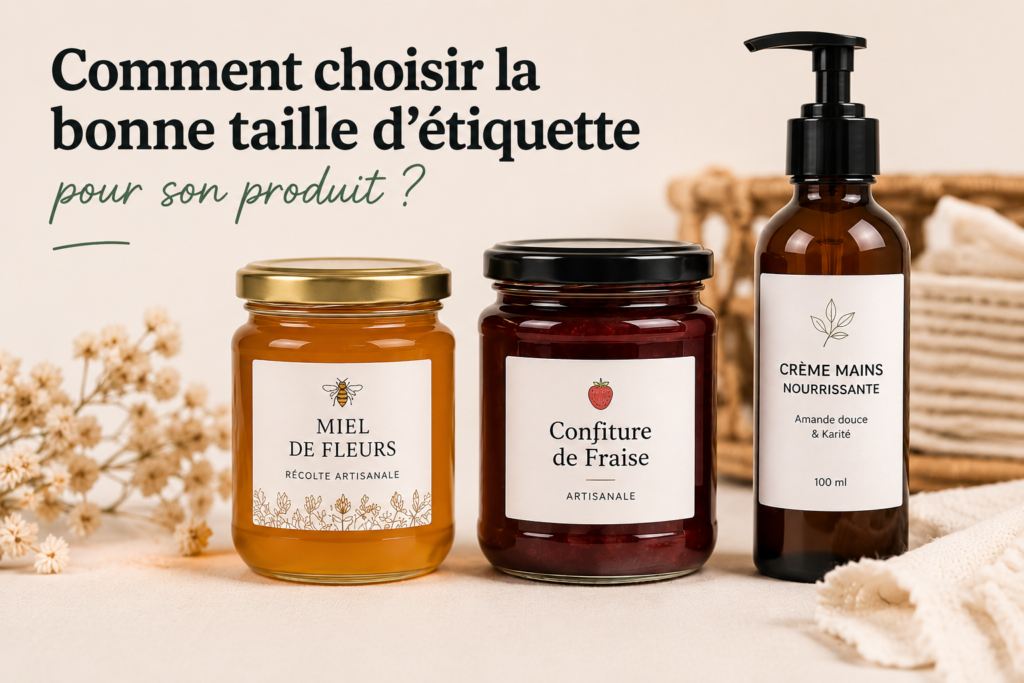 comment prendre les mesures Choisir la bonne taille d'étiquette personnalisée